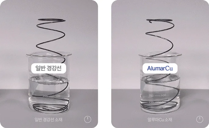 내식성 테스트 — 염수 침지 과정